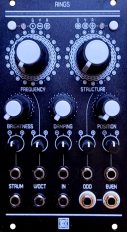 Eurorack Module Rings (Black Panel) from Antumbra