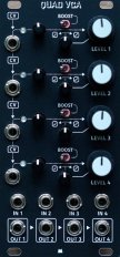 Quad VCA - Back Panel