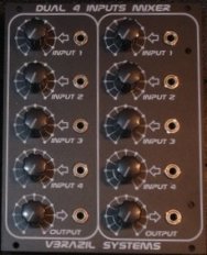 Dual 4 Inputs Mixer