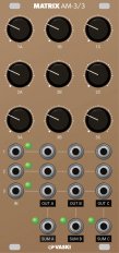 AM-3/3 Triple Attenuverter Matrix