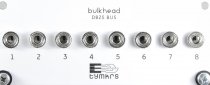 Tymkrs 1U Bulkhead 1/8" to DB25 1-8