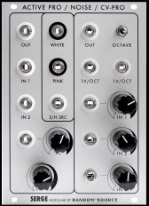 Serge Active Pro / Noise / CV-Pro (DUPLICATE)