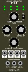 Eurorack Module PH-4 from Cwejman