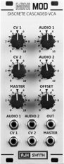 Eurorack Module MiniMod Discrete Cascaded VCA from AJH Synth