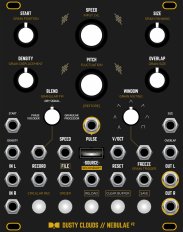 Dusty Clouds - NEBULAE v2 Matte Black / Gold panel (5V)