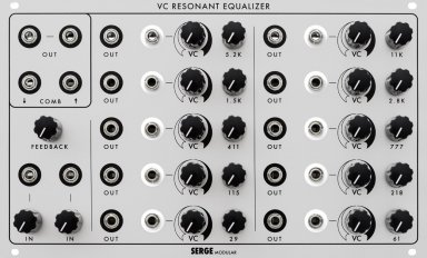 Serge VC Resonant Equalizer (VCResEQ)