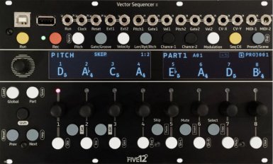 Eurorack Module Vector Sequencer MK2 from Five12