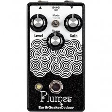 Plumes Small Signal Shredder Overdrive Effects Pedal Level 1 Black Sparkle