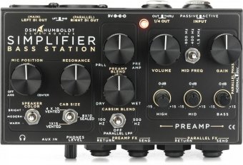 Simplifier Bass Station 0-watt Analog Bass Preamp