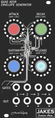 JCS Quad ADSR Envelope Generator