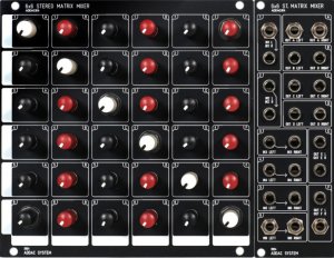 ADDAC814 6x6 Stereo Matrix Mixer