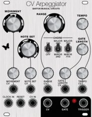 BMC003 Barton CV Arpeggiator Clarke Panel