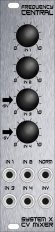 Eurorack Module System X CV Mixer from Frequency Central