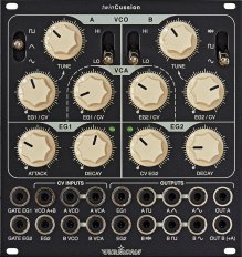 Eurorack Module twinCussion from Vermona