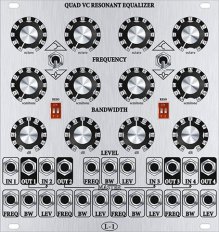 Quad VC Resonant Equalizer