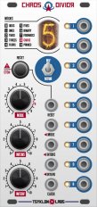 Eurorack Module CHAOS DIVIDER HV from Tsyklon Labs