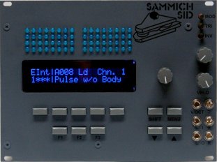 Eurorack Module Sammich SID Gray Face from Million Machine March