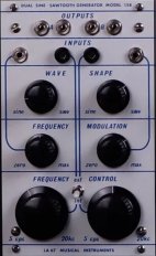 Model 158 Dual Sine-Sawtooth Oscillator