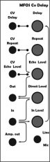 MFOS Cv Delay 8hp