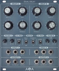 Eurorack Module Dual VC Delay  from Aqa Elektrix