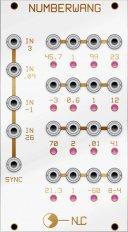 Eurorack Module Numberwang from Nonlinearcircuits