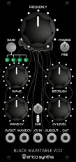 Black Wavetable VCO