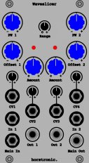 Eurorack Module Waveslicer from horstronic