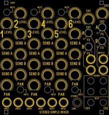 Stereo Simple Mixer