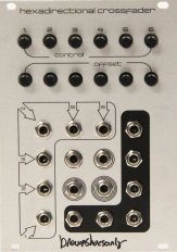 Eurorack Module hexadirectional crossfader from brownshoesonly