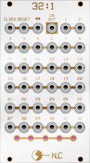 Eurorack Module 32:1 from Nonlinearcircuits