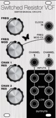 BMC034 Switched Resistor VCF (clarke robinson panel)