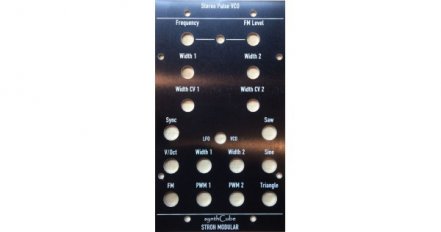 Stroh Modular Stereo Pulse VCO